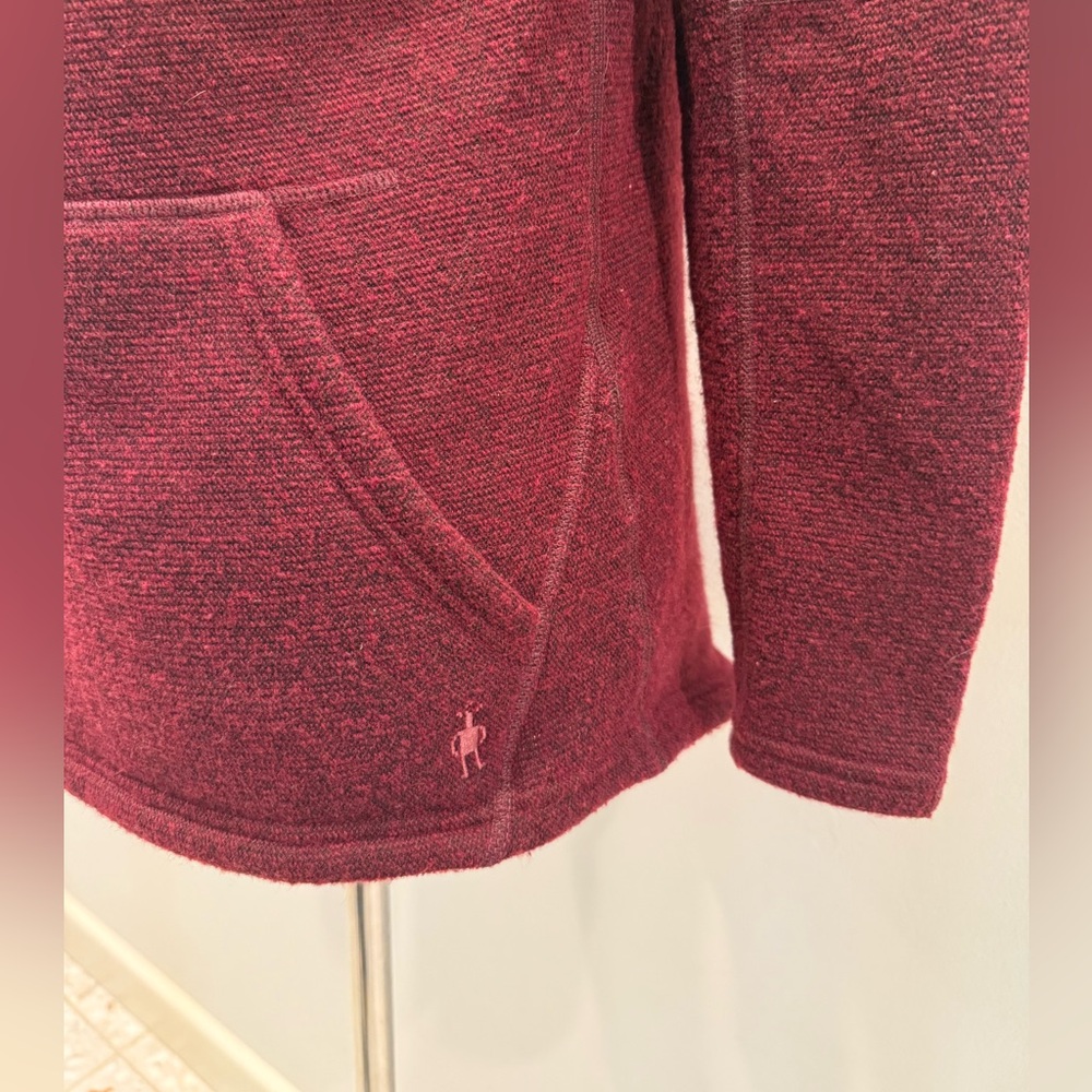 Smartwool Deep Red Pullover Sweatshirt Knitwear S… - image 3